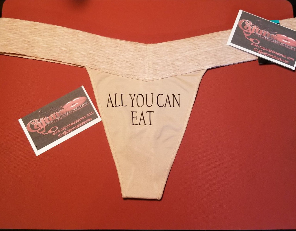 ALL YOU CAN EAT Thongs