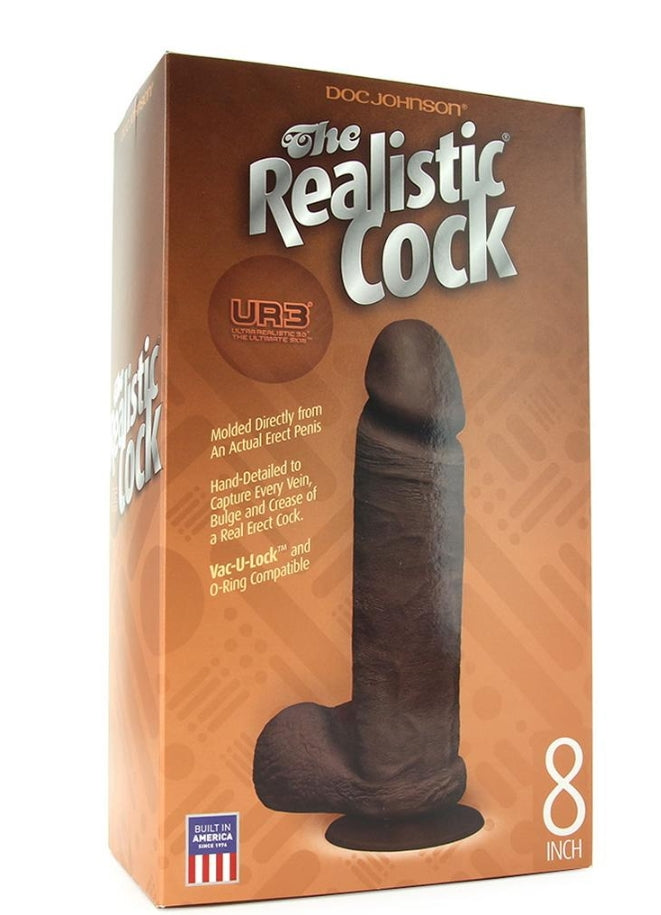 8 Inch Cock in Black